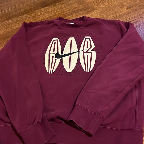 NIKE CREWNECK SWEATSHIRT MENS MEDIUM - Picture 3 of 3